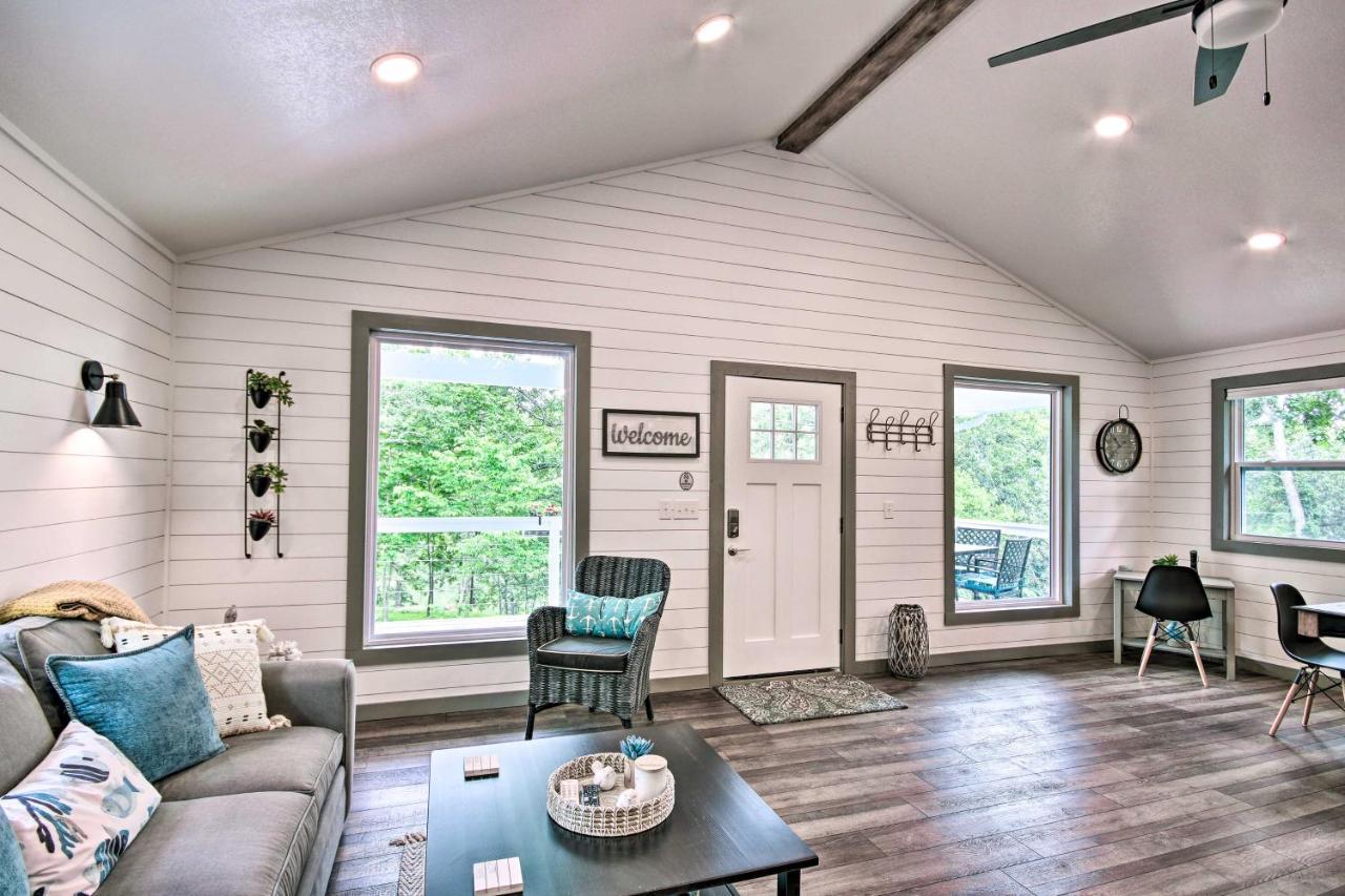Cozy Eucha Cottage At Grand Lake With Hot Tub! Exterior photo