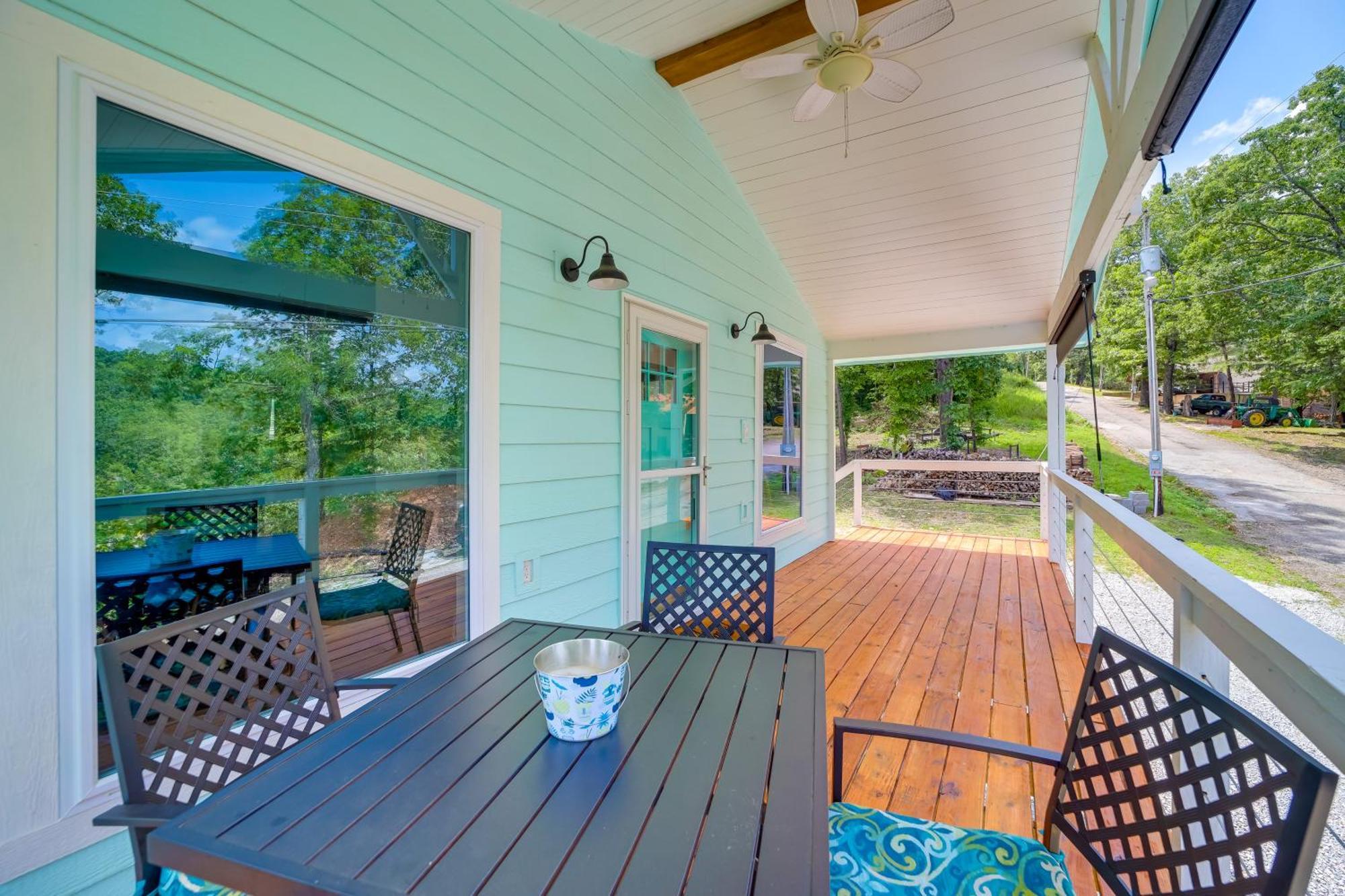Cozy Eucha Cottage At Grand Lake With Hot Tub! Exterior photo