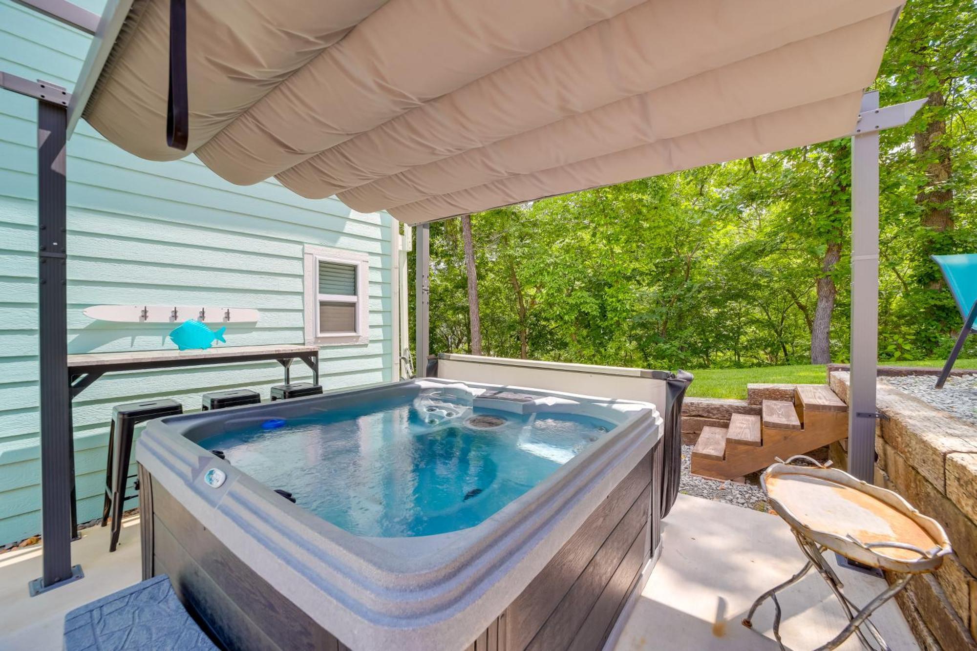 Cozy Eucha Cottage At Grand Lake With Hot Tub! Exterior photo