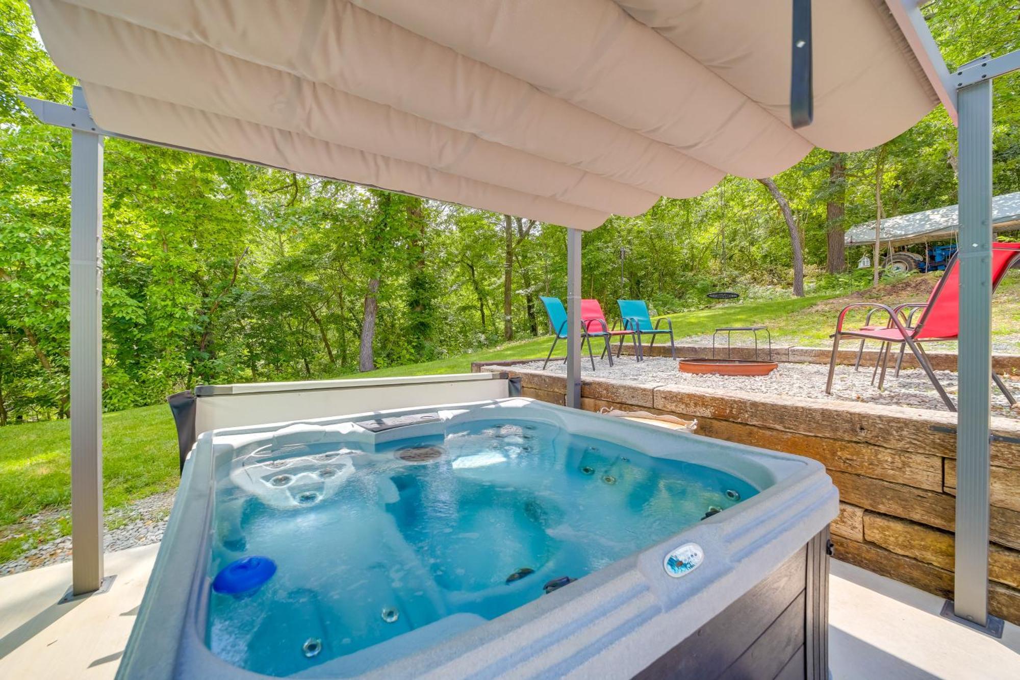 Cozy Eucha Cottage At Grand Lake With Hot Tub! Exterior photo