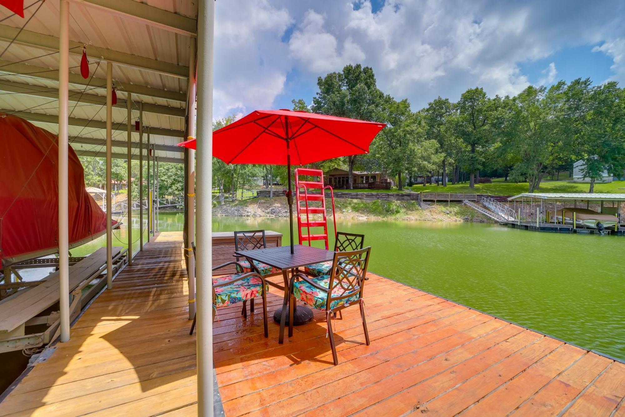 Cozy Eucha Cottage At Grand Lake With Hot Tub! Exterior photo