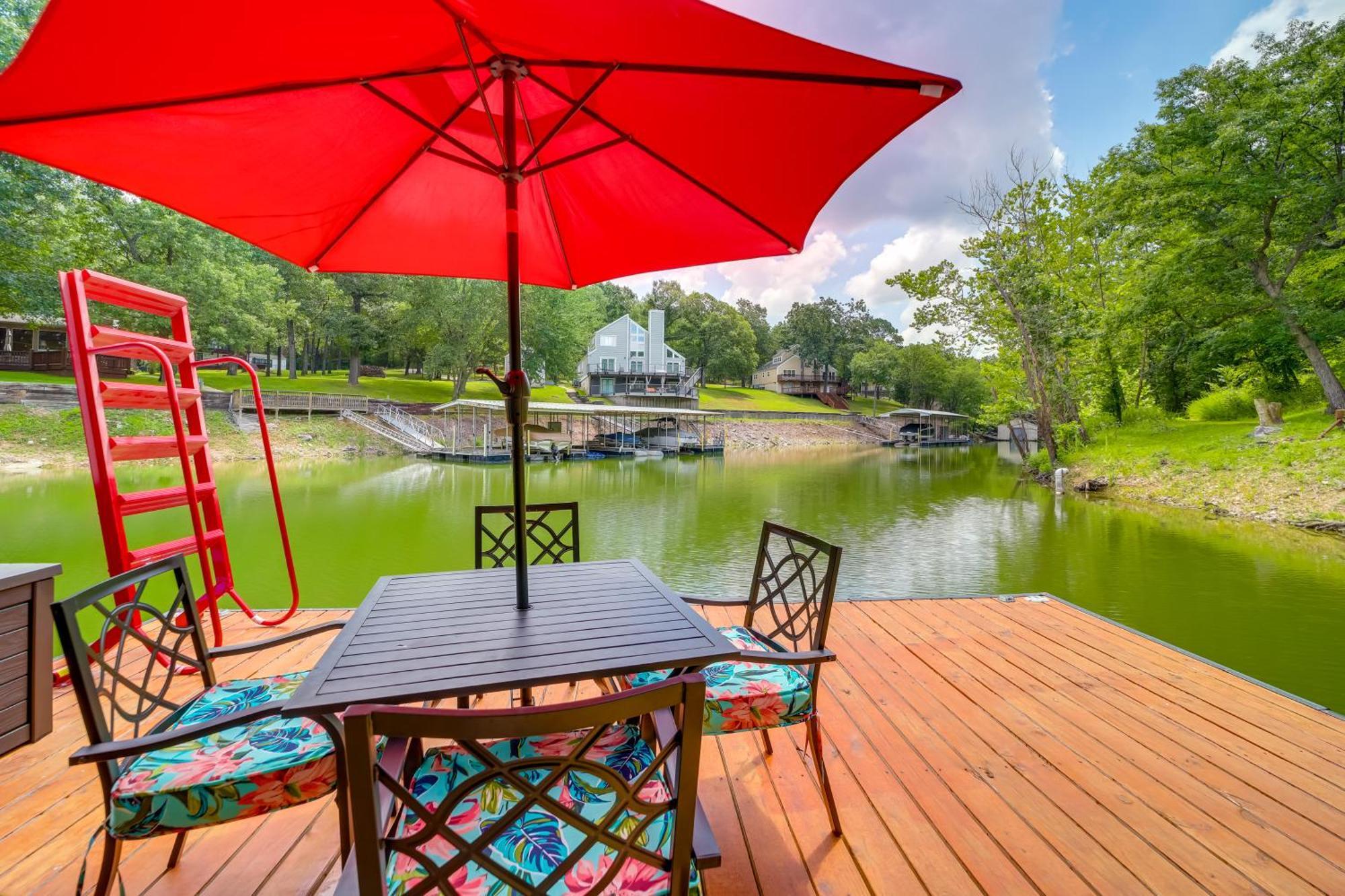 Cozy Eucha Cottage At Grand Lake With Hot Tub! Exterior photo