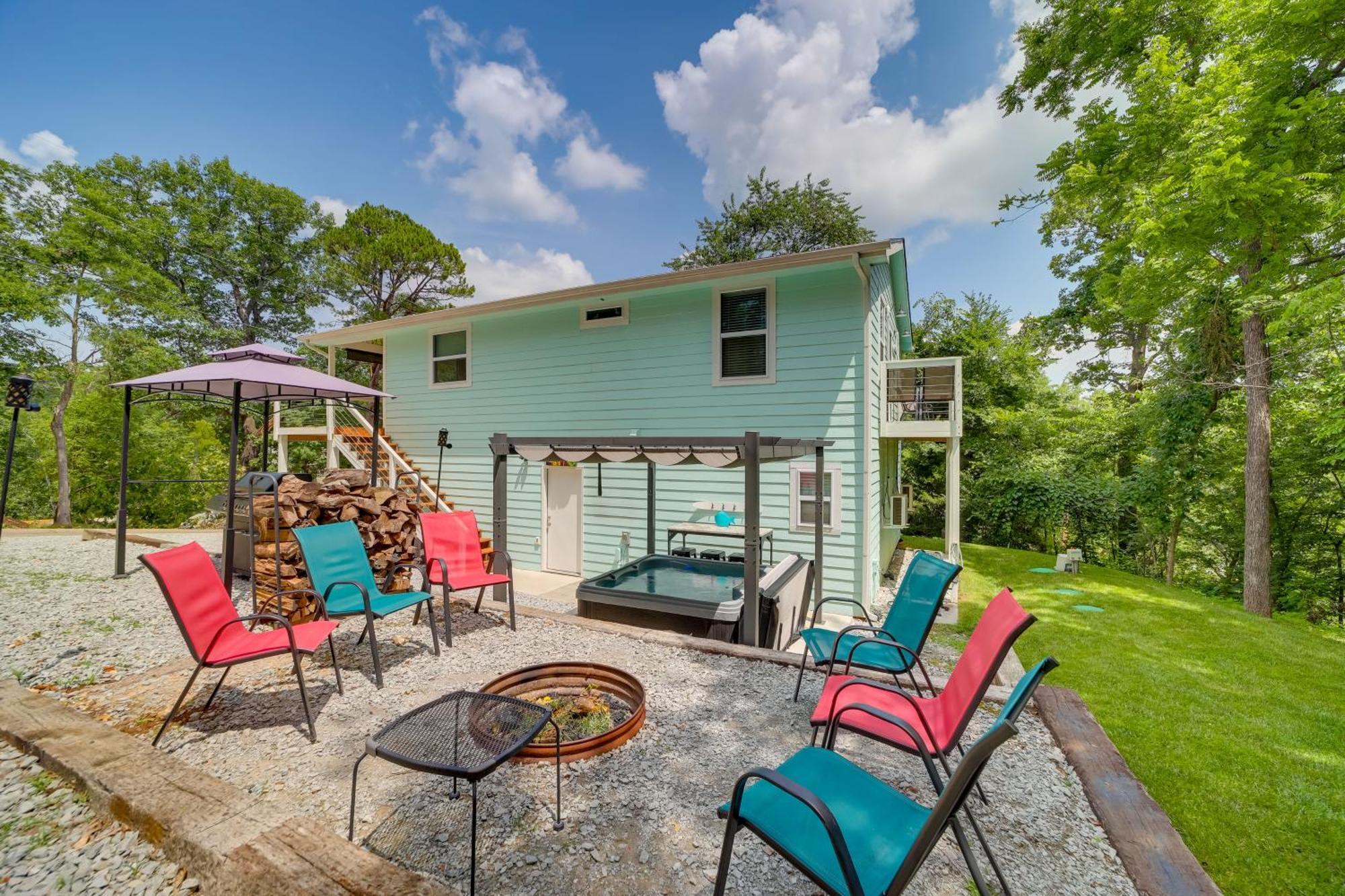Cozy Eucha Cottage At Grand Lake With Hot Tub! Exterior photo