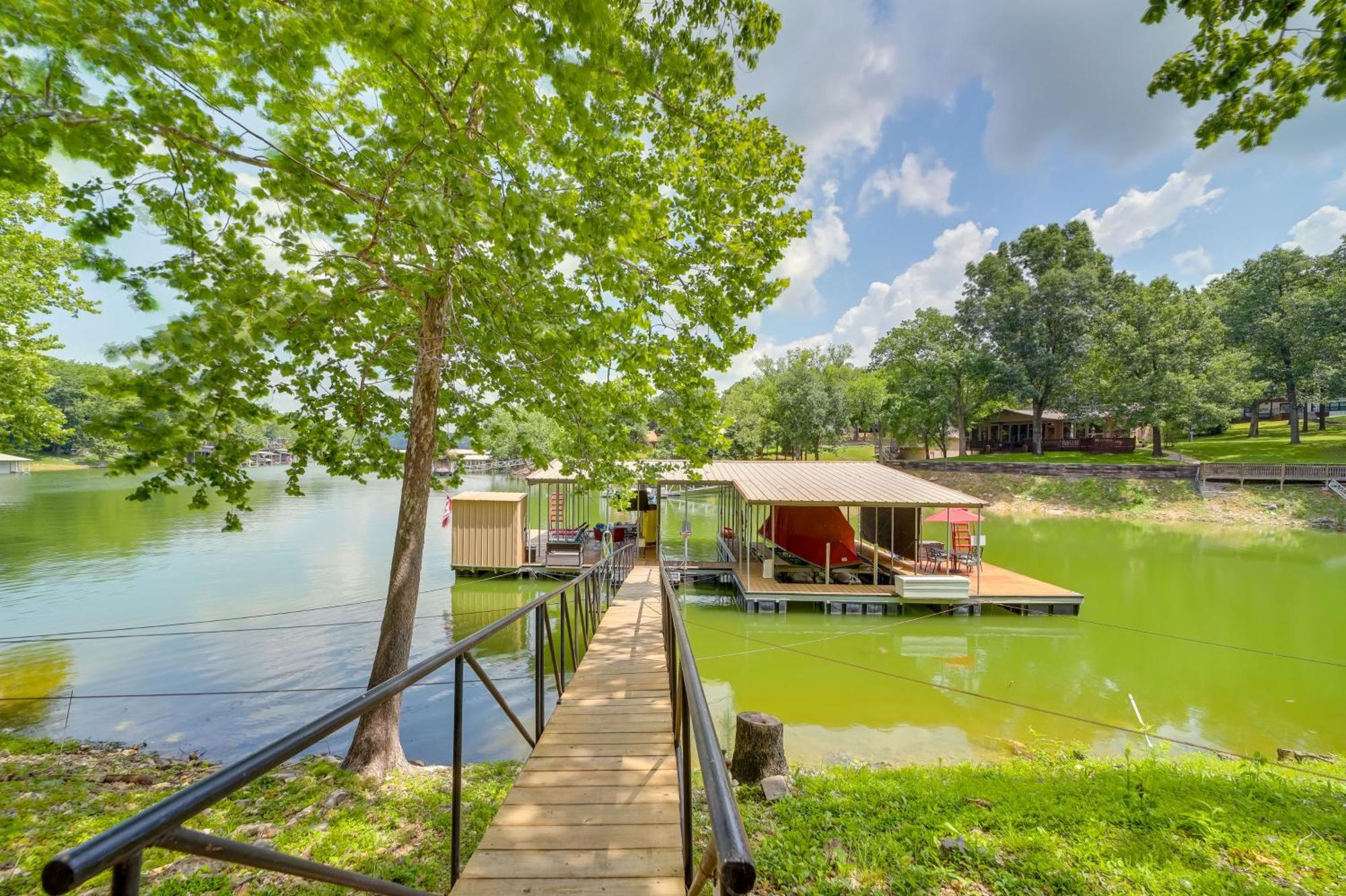 Cozy Eucha Cottage At Grand Lake With Hot Tub! Exterior photo