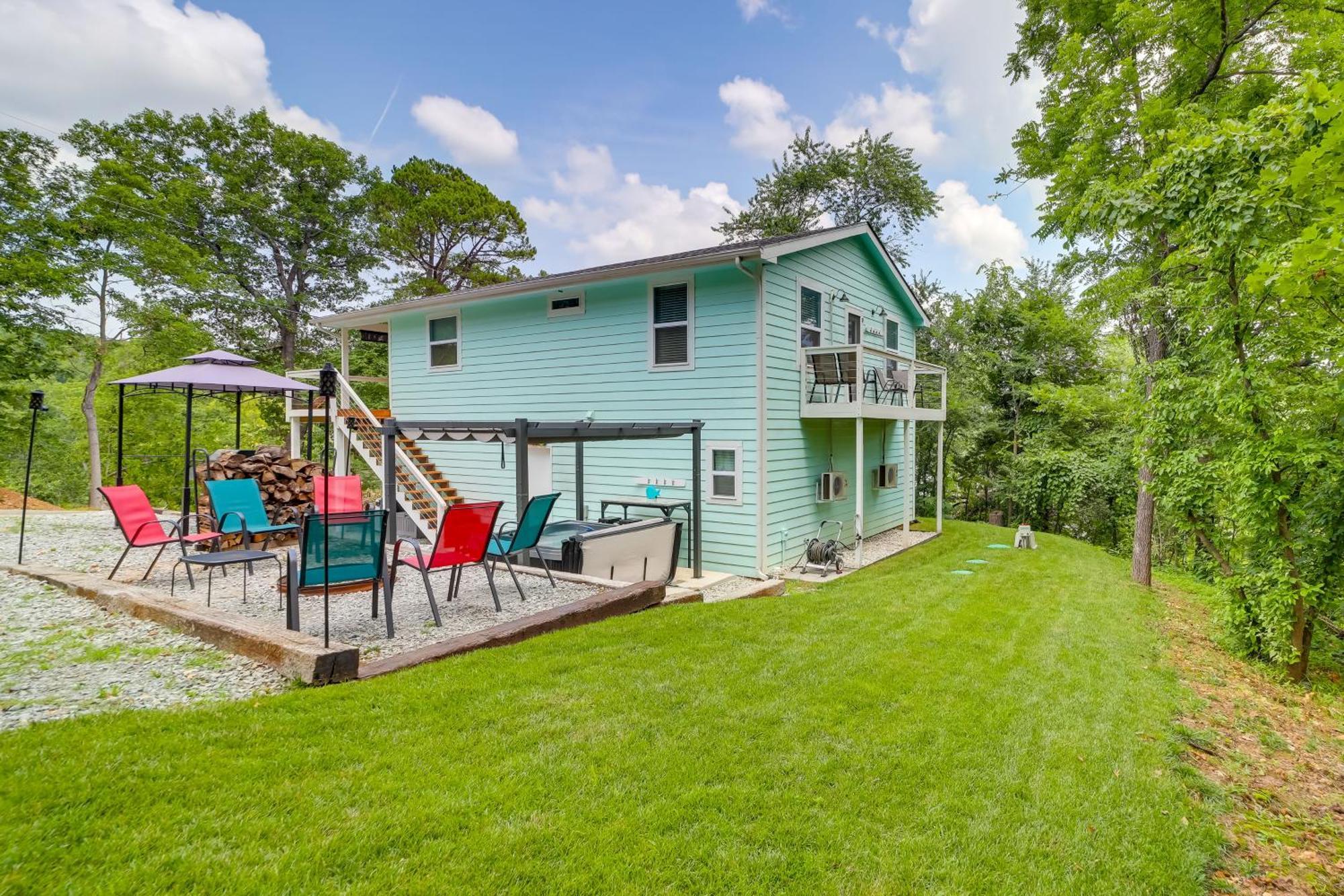 Cozy Eucha Cottage At Grand Lake With Hot Tub! Exterior photo
