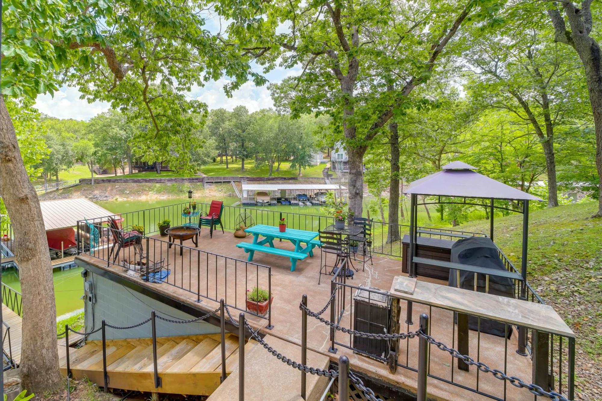 Cozy Eucha Cottage At Grand Lake With Hot Tub! Exterior photo