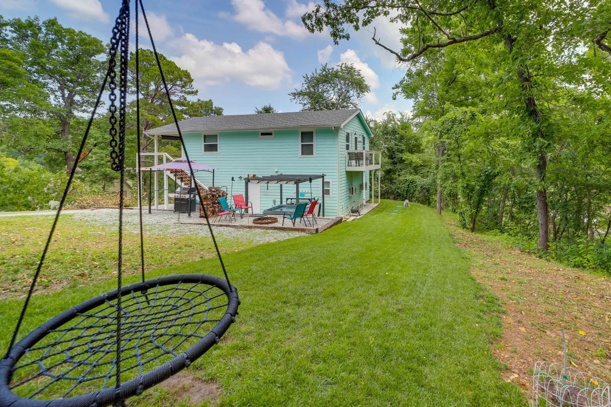 Cozy Eucha Cottage At Grand Lake With Hot Tub! Exterior photo