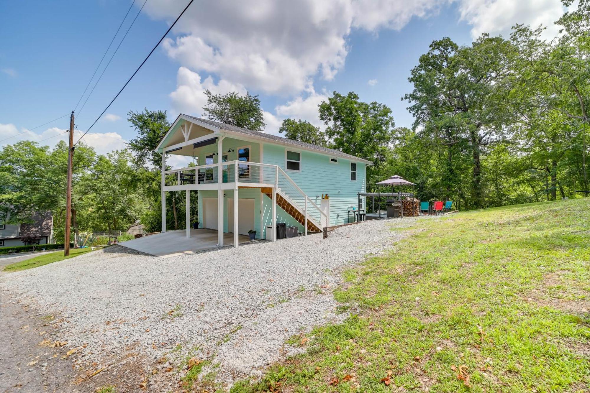 Cozy Eucha Cottage At Grand Lake With Hot Tub! Exterior photo