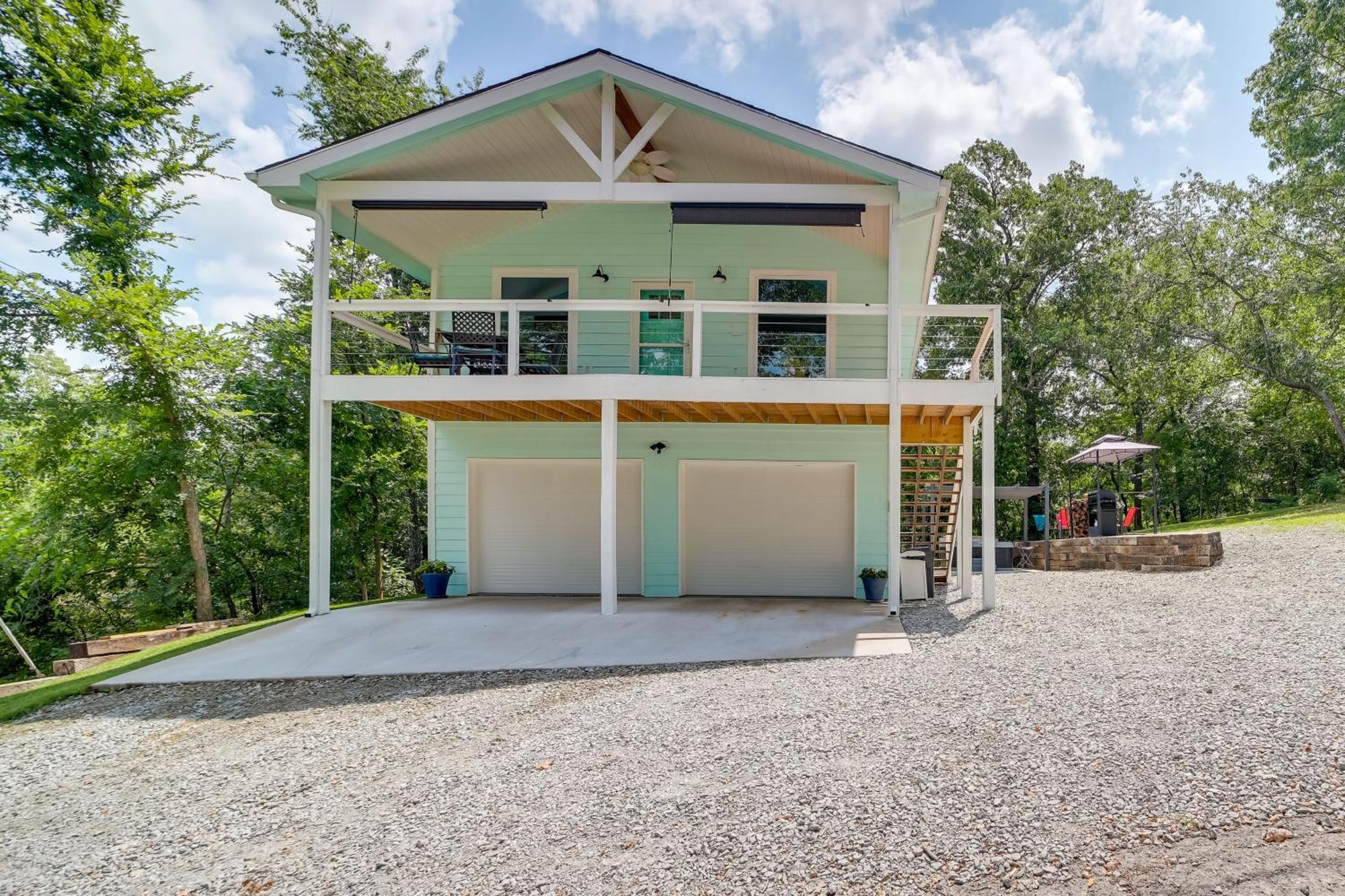 Cozy Eucha Cottage At Grand Lake With Hot Tub! Exterior photo